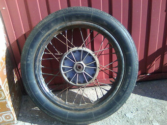 Jawa 250/350 Panelka - p.vidle,kola,tachometr,nový obrouček - 3