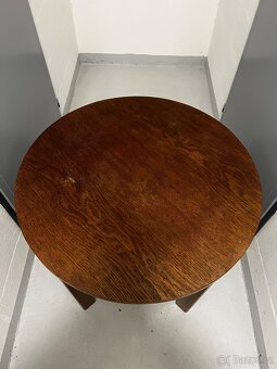 Retro kulatý konferenční stůl - 3