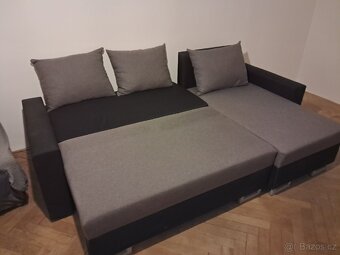 Rozkládací rohová sedačka - 3