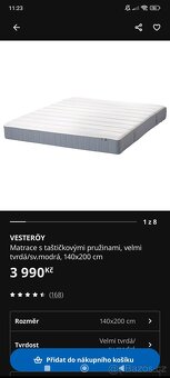 Matrace IKEA 140x200 - 3