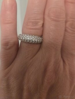 Swarovski prsten vel. 55 - 3