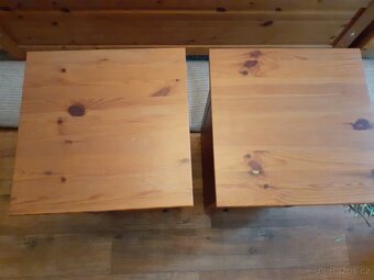 Ikea noční stolek Leksvik - 3