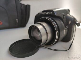 PRODÁNO-Olympus SP-560UZ+brašna,příšlušenství a 2GB xD karta - 3