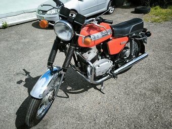 Jawa 350/634-5 (konopnice) chromka - 3