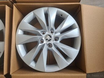 NOVÉ Alu TRIFID 6,5J x 17" ET 38 Kodiaq Karoq atd - 3