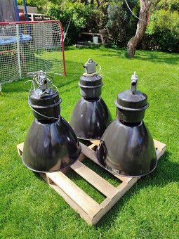 Prodám 3 ks, industriálních lamp typ 25 250 - 3