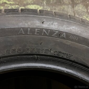 Letní pneu 255/55 R19 107W Bridgestone 4-4,5mm - 3