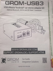 Grom audio adaptér USB e46 - 3