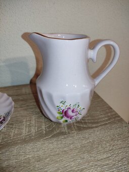 Růžový porcelán set - 3