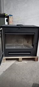 Hosseven, krbová kamna na TP, 5071-P, 10,05 kW, POUŽIVANA - 3