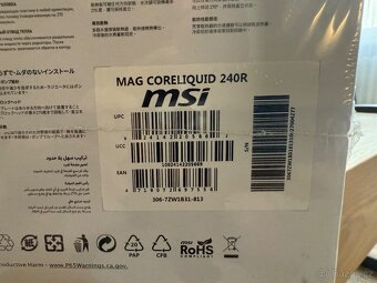 MSI MAG Core Liquid 240R 306-7ZW1B31-813 nerozbalené - 3