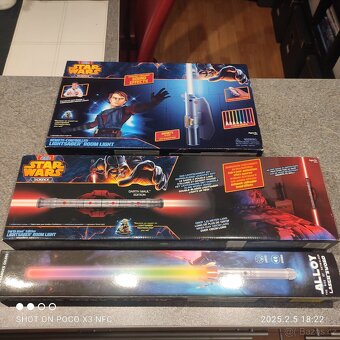Star wars Darth Maul lightsaber světelný meč lampa - 3