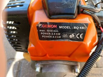 Prodám použitý benzínový motorový křovinořez Demon RQ 480 - 3