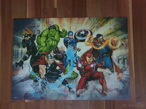 Puzzle hasičské auto, Star Wars, Avengers, Ledové království - 3