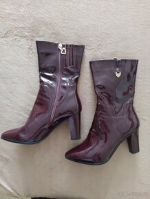 Elegantní dámské kozačky, značkové. - 3