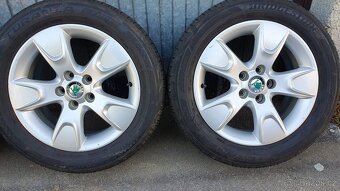 15" Škoda Fabia 5x100 pneu 80% - 3