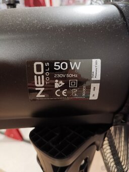 Nový ventilátor Neo tools 50w - 3