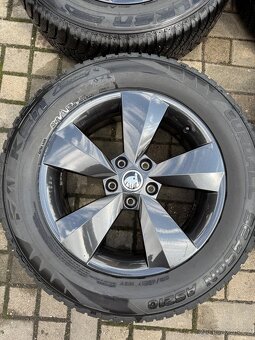 ORIGINÁL Alu Škoda NANUQ R17, 5x112 - TOP STAV, ZIMNÍ - 3