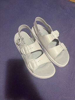 Bílé sandály - 3