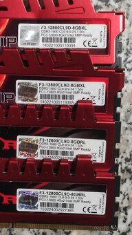 Ram 4GB 8GB 16GB DDR3 1600 CL9 více ks - 3