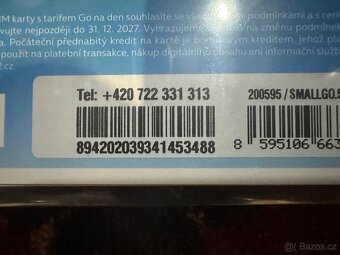 SIM KARTA O2 :  722 33 13 13 NOVÁ-NEAKTIVOVANÁ,zabalená - 3