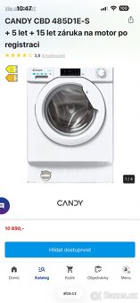 Nová Candy pračka se sušičkou - 3