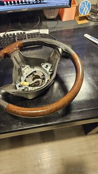 Dřevěný volant Passat b5.5, Bora, Golf, Octavia - 3