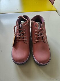 Dívčí kožené boty - 3
