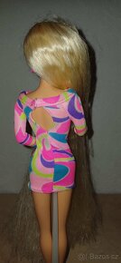 Barbie panenka sběratelská Totally hair, Peach n cream - 3