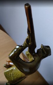 Retro soška lovce na honu (JIHOKERA Bechyně) - 3