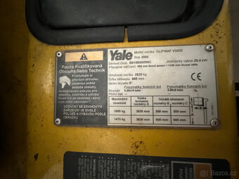 Vysokozdvižný vozík VZV YALE GPL 16 AF - 3