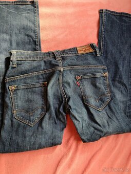 Levi's Red džíny 30/32 - 3