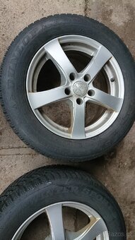 Alu kola disky R16 nové pneu zimní 215/60R16 99H - 3