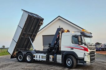 Volvo FM420 6x2 - sklápěč s hydraulickou rukou - 3