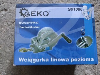 GEKO G01080 Lanový naviják, 450kg, délka 10m - 3