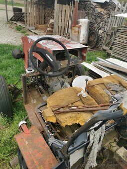 Zahradní traktůrek, motor z Octavie - 3