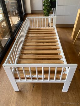 Dětská postel IKEA Gulliver 160x70cm + rošt + matrace - 3