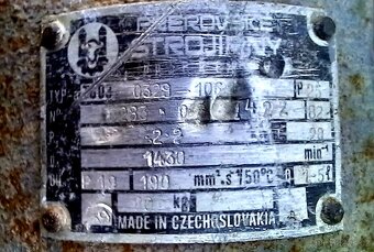 Elektromotor 2,2 kW 1430 s převodovkou nepoužitý - 3
