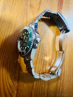 Prodám perfektní 1:1 repliku zelených potápěčských hodinek - 3