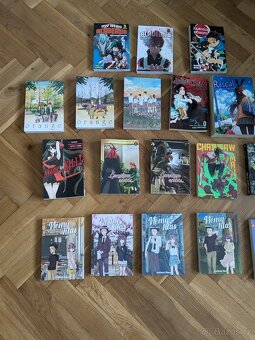 manga, mangy- česky, anglicky- nové - 3