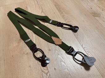 Vojenské šle, kšandy ČSLA, kvalitní - 3