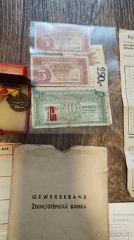 Plaketa, bankovky atd. - 3