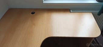 Rohový kancelářský stůl 2x1.46m - 3