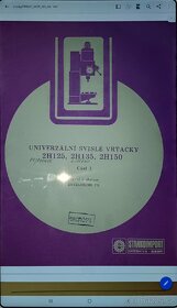 Univerzální svislá stojanová sloupová vrtačka 2H135 - 3