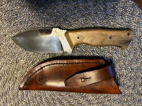 Prodám mnou ručně vyrobený lovecký nůž-Prodáno - 3