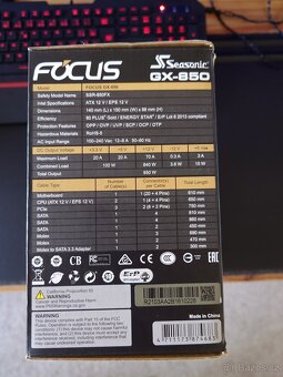 Seasonic GX-850 80+ Gold   850W - 3