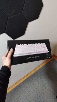 ⌨️ Mechanická klávesnice Dark Project KD87A Skeleton White - 3