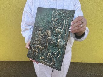 A.Dürer obraz bronz 3,5kg - 3