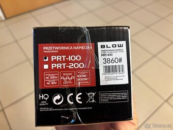 Prodám Měnič napětí BLOW PRT-100 230V/110V 100W - 3