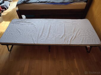 Skládací postel - přistýlka 190x80x40 cm s čistou matrací - 3